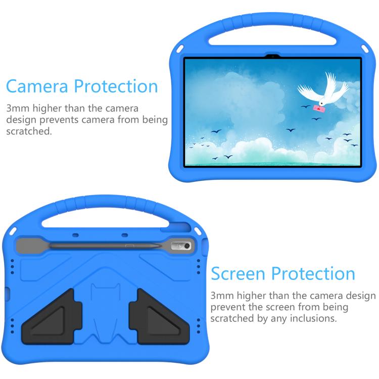 For NEC Lavie Tab T11  T1175FAS EVA Shockproof Tablet Case with Holder(Blue) - Others by PMC TechLife | Online Shopping South Africa | PMC TechLife | Buy Now Pay Later Mobicred