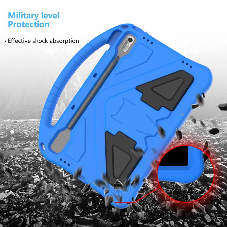 For NEC Lavie Tab T11  T1175FAS EVA Shockproof Tablet Case with Holder(Blue) - Others by PMC TechLife | Online Shopping South Africa | PMC TechLife | Buy Now Pay Later Mobicred