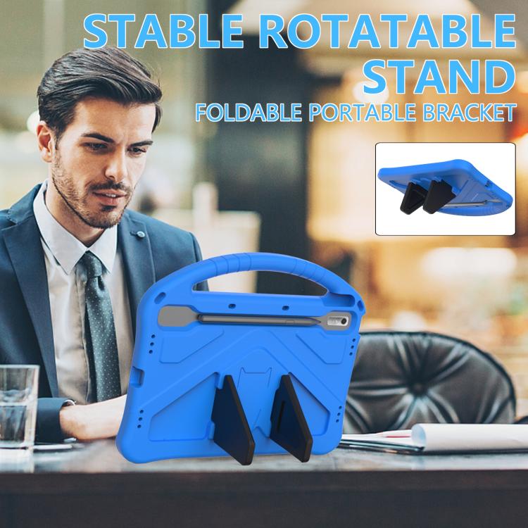 For NEC Lavie Tab T11  T1175FAS EVA Shockproof Tablet Case with Holder(Blue) - Others by PMC TechLife | Online Shopping South Africa | PMC TechLife | Buy Now Pay Later Mobicred