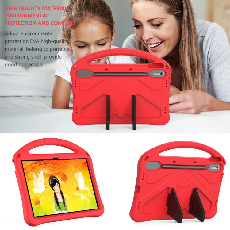 For NEC Lavie Tab T11  T1175FAS EVA Shockproof Tablet Case with Holder(Red) - Others by PMC TechLife | Online Shopping South Africa | PMC TechLife | Buy Now Pay Later Mobicred
