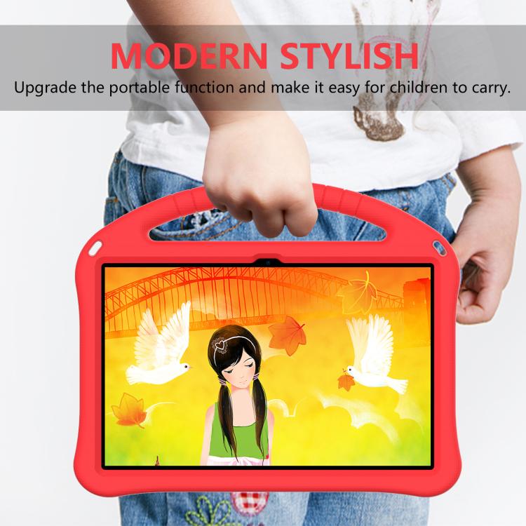 For NEC Lavie Tab T11  T1175FAS EVA Shockproof Tablet Case with Holder(Red) - Others by PMC TechLife | Online Shopping South Africa | PMC TechLife | Buy Now Pay Later Mobicred