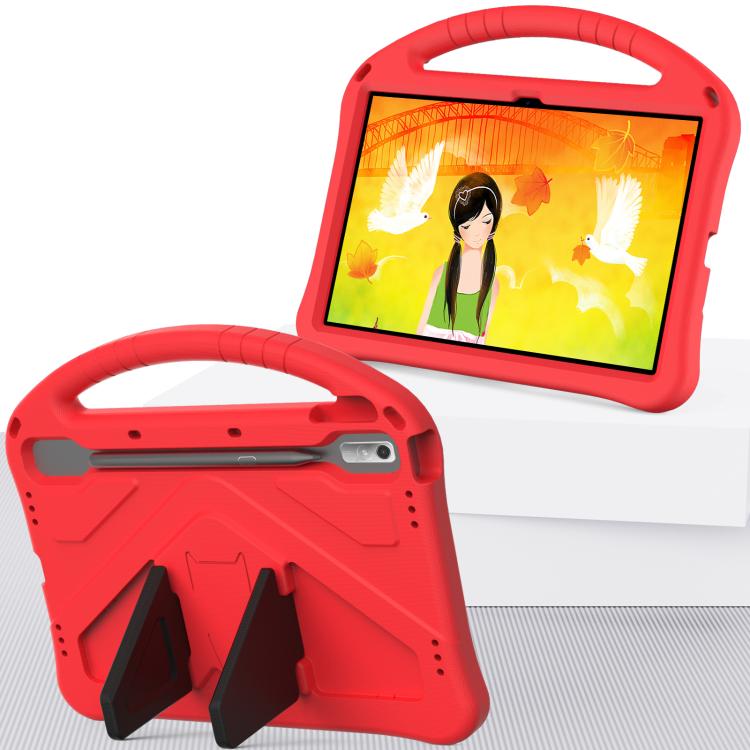 For NEC Lavie Tab T11  T1175FAS EVA Shockproof Tablet Case with Holder(Red) - Others by PMC TechLife | Online Shopping South Africa | PMC TechLife | Buy Now Pay Later Mobicred