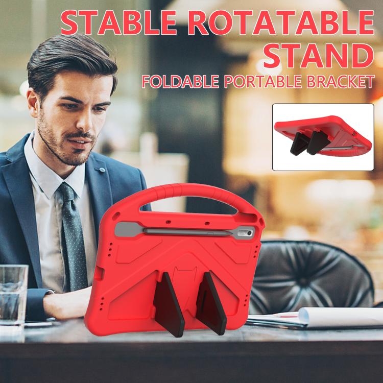 For NEC Lavie Tab T11  T1175FAS EVA Shockproof Tablet Case with Holder(Red) - Others by PMC TechLife | Online Shopping South Africa | PMC TechLife | Buy Now Pay Later Mobicred