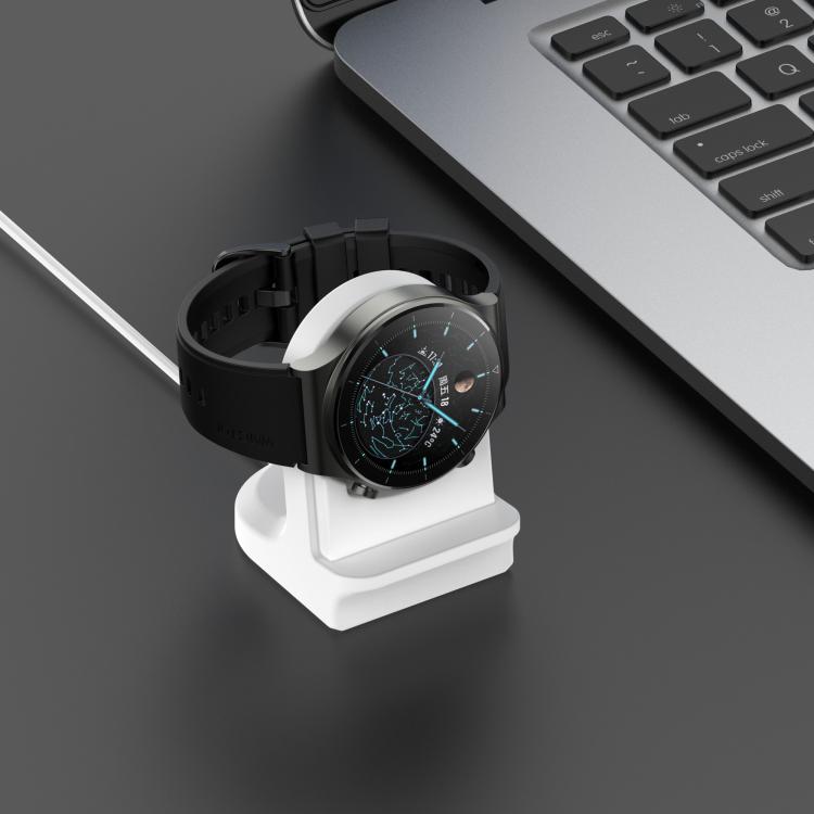 For Huawei Watch D2 Smart Watch Silicone Charging Bracket(White) - Other Accessories by PMC TechLife | Online Shopping South Africa | PMC TechLife | Buy Now Pay Later Mobicred