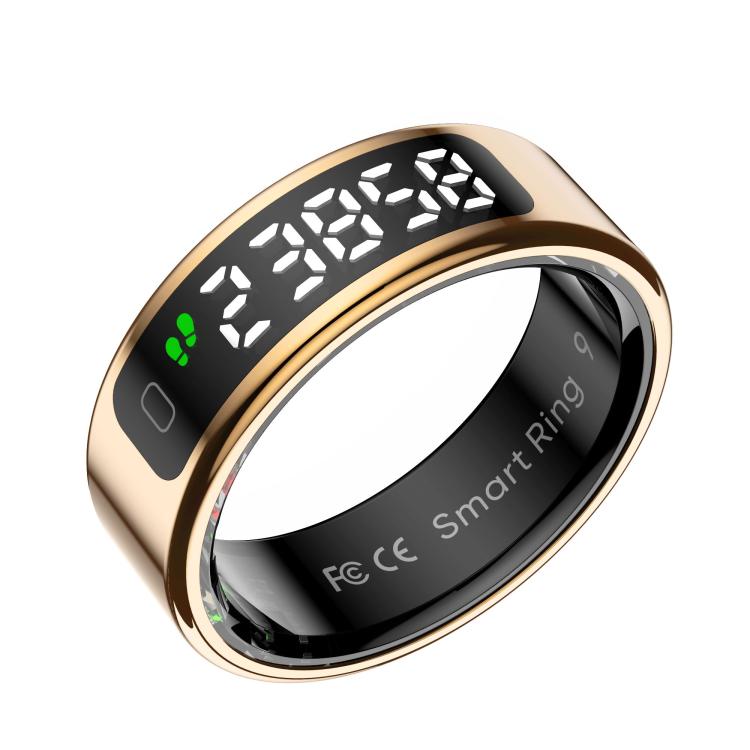 R11 SIZE 12 Smart Ring, Support Heart Rate / Blood Oxygen / Sleep / Multiple Sports Modes(Rose Gold) - free shipping - PMC TechLife - Order now!