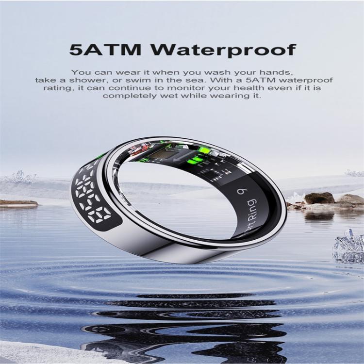 R11 SIZE 12 Smart Ring, Support Heart Rate / Blood Oxygen / Sleep / Multiple Sports Modes(Rose Gold) - free shipping - PMC TechLife - Order now!