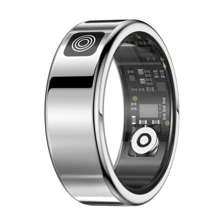 SR08 SIZE 9 Smart Ring, Support Hand Gestures Control / Health Monitoring / Multiple Sports Modes(Silver) - free shipping - PMc TechLife - Order now!