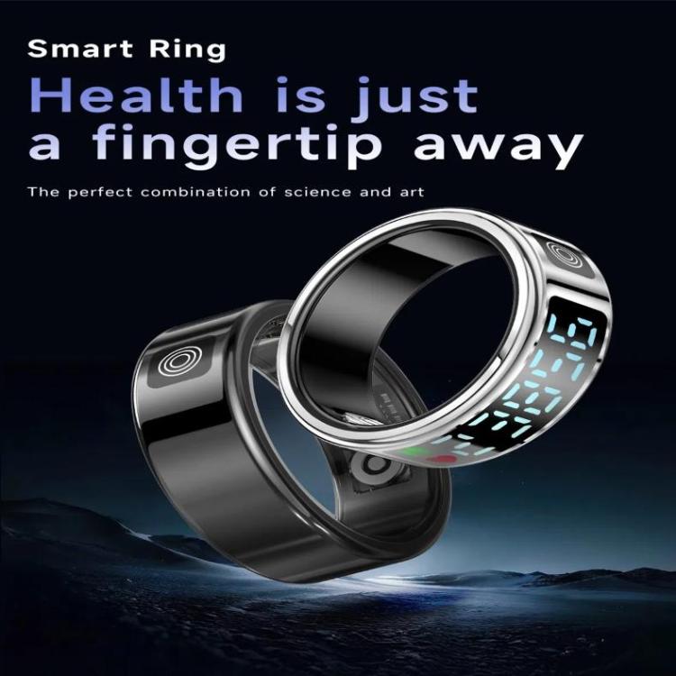SR08 SIZE 10 Smart Ring, Support Hand Gestures Control / Health Monitoring / Multiple Sports Modes(Gold) - free shipping - PMC TechLife - Order now!