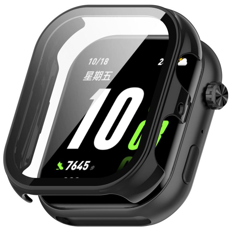 For Honor ROSSINI 2i Tempered Film Integrated PC Watch Protective Case(Black) - Watch Cases by PMC TechLife | Online Shopping South Africa | PMC TechLife | Buy Now Pay Later Mobicred