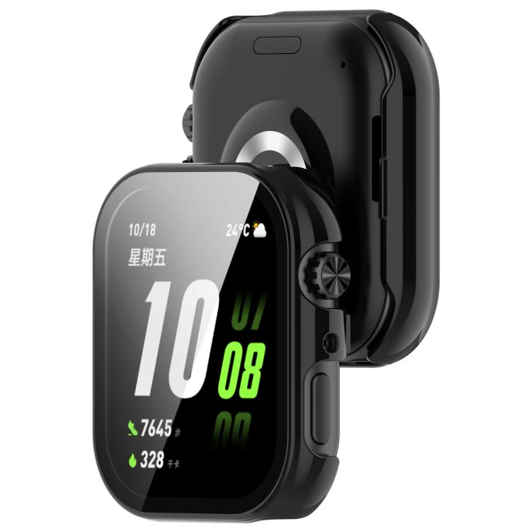 For Honor ROSSINI 2i Tempered Film Integrated PC Watch Protective Case(Black) - Watch Cases by PMC TechLife | Online Shopping South Africa | PMC TechLife | Buy Now Pay Later Mobicred