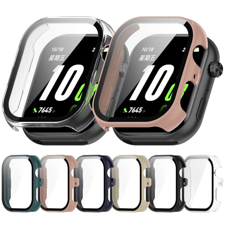 For Honor ROSSINI 2i Tempered Film Integrated PC Watch Protective Case(Black) - Watch Cases by PMC TechLife | Online Shopping South Africa | PMC TechLife | Buy Now Pay Later Mobicred