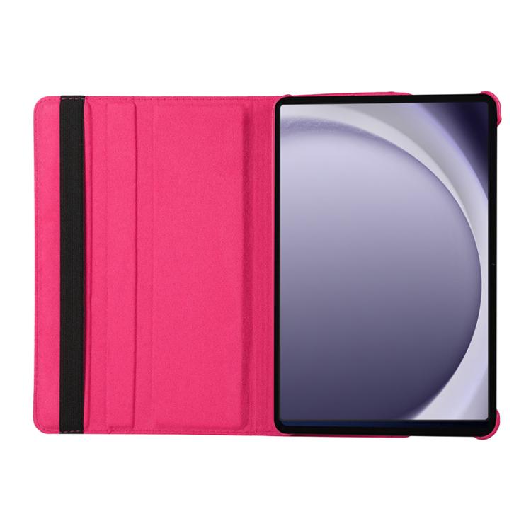 For Samsung Galaxy Tab A9 8.7 ENKAY 360 Degree Rotation Litchi Leather Smart Tablet Case(Black) - free shipping - PMc TechLife - Order now!