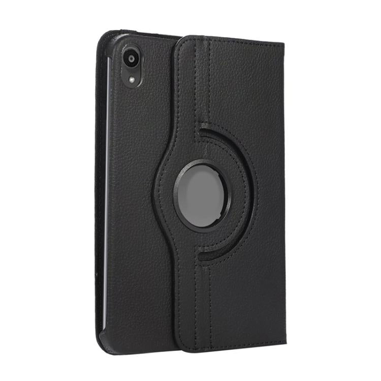 For iPad mini 2024 / mini 6 ENKAY 360 Degree Rotation Litchi Leather Smart Tablet Case(Brown) - free shipping - PMc TechLife - Order now!