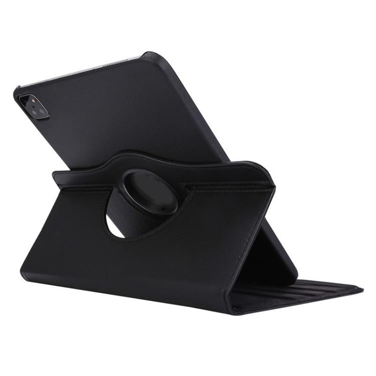 For iPad Pro 11 2024 ENKAY 360 Degree Rotation Litchi Leather Smart Tablet Case(Black) - free shipping - PMc TechLife - Order now!