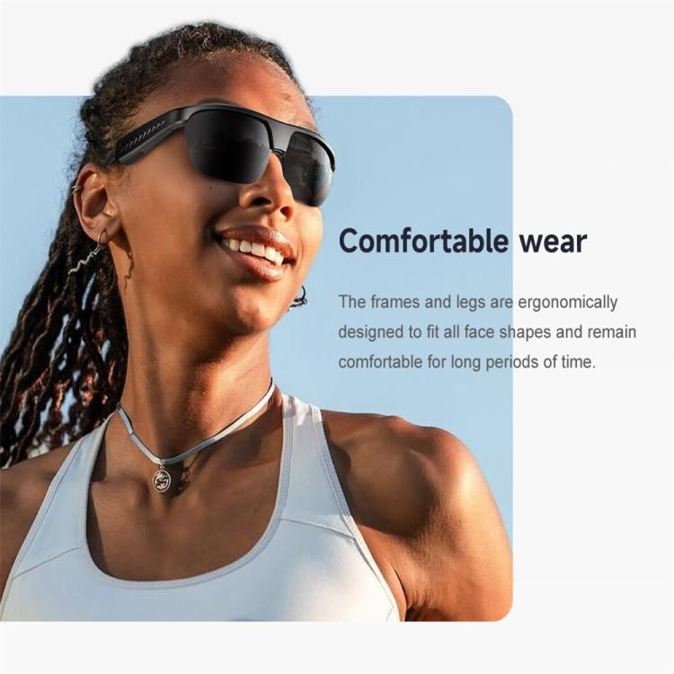 L01 Smart Glasses, Support AI Intelligent Translation / Bluetooth Call / Intelligent Noise Reduction(White) - free shipping - PMC TechLife - Order now!