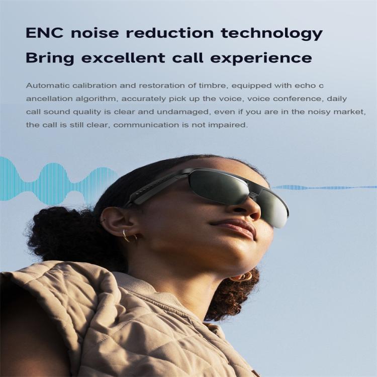 L01 Smart Glasses, Support AI Intelligent Translation / Bluetooth Call / Intelligent Noise Reduction(Orange) - free shipping - PMC TechLife - Order now!