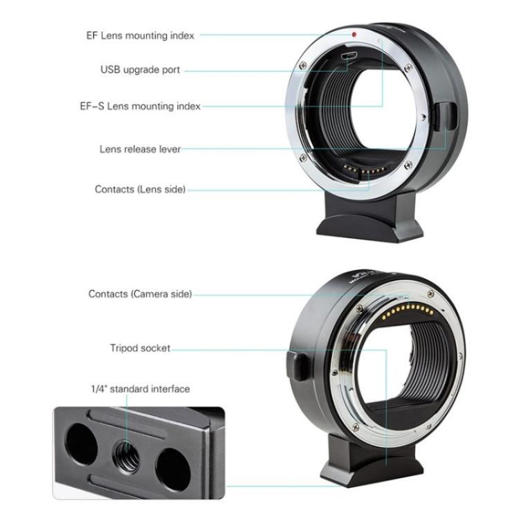 VILTROX  EF-Z For Canon EF to Nikon Z Mount Camera Lens Mount Adapter Ring - free shipping - PMC TechLife - Order now!