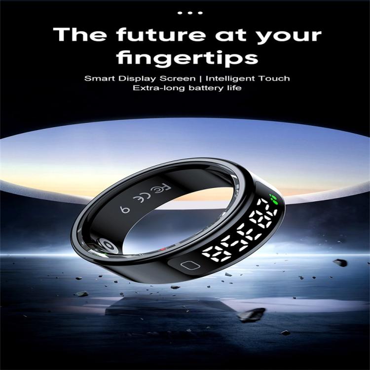 R11C SIZE 10 Smart Ring, Support Heart Rate / Blood Oxygen / Sleep Monitoring / Multiple Sport Modes(Black) - free shipping - PMC TechLife - Order now!