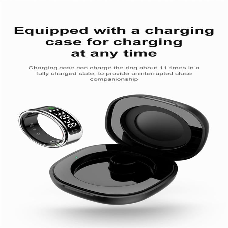 R11C SIZE 10 Smart Ring, Support Heart Rate / Blood Oxygen / Sleep Monitoring / Multiple Sport Modes(Black) - free shipping - PMC TechLife - Order now!