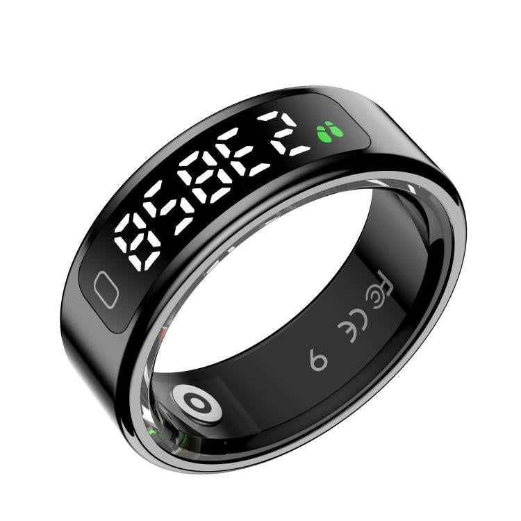R11C SIZE 12 Smart Ring, Support Heart Rate / Blood Oxygen / Sleep Monitoring / Multiple Sport Modes(Black) - free shipping - PMC TechLife - Order now!