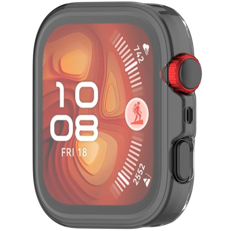 For Huawei Watch Fit 4 Electroplated TPU Full Coverage Watch Protective Case(Transparent) - free shipping - PMC TechLife - Order now!