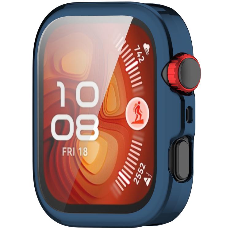 For Huawei Watch Fit 4 Pro Electroplated TPU Full Coverage Watch Protective Case(Midnight Blue) - free shipping - PMC TechLife - Order now!