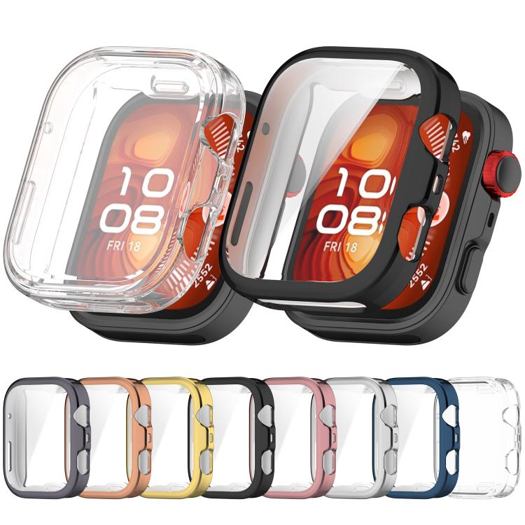 For Huawei Watch Fit 4 Pro Electroplated TPU Full Coverage Watch Protective Case(Pink) - free shipping - PMC TechLife - Order now!