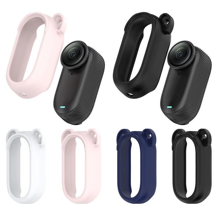 For Insta 360 Go 2 Solid Color Silicone Protective Case(Light Pink) - free shipping - PMC TechLife - Order now!