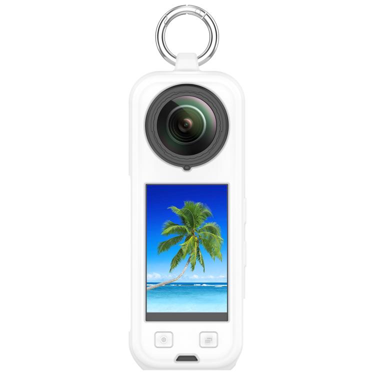 For Insta360 X5 Silicone Protective Case(White) - free shipping - PMC TechLife - Order now!