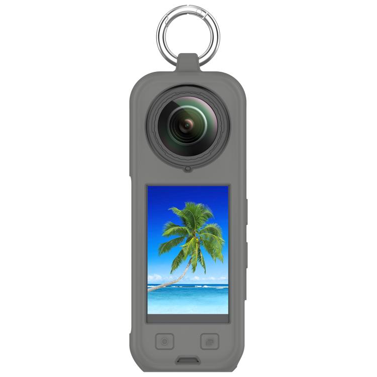 For Insta360 X5 Silicone Protective Case(Dark Gray) - free shipping - PMC TechLife - Order now!