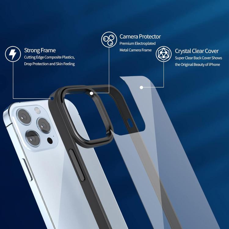 For iPhone 16e Kalebol Gold Shield PC Hybrid TPU Phone Case(Semitransparent) - free shipping - PMc TechLife - Order now!