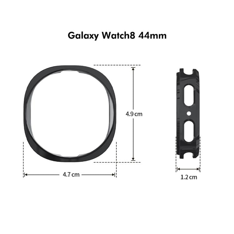 For Samsung Galaxy Watch8 44mm ENKAY Hat-Prince Full Coverage Electroplated Soft TPU Case with Screen Protection(Golden) - free shipping - PMC TechLife - Order now!