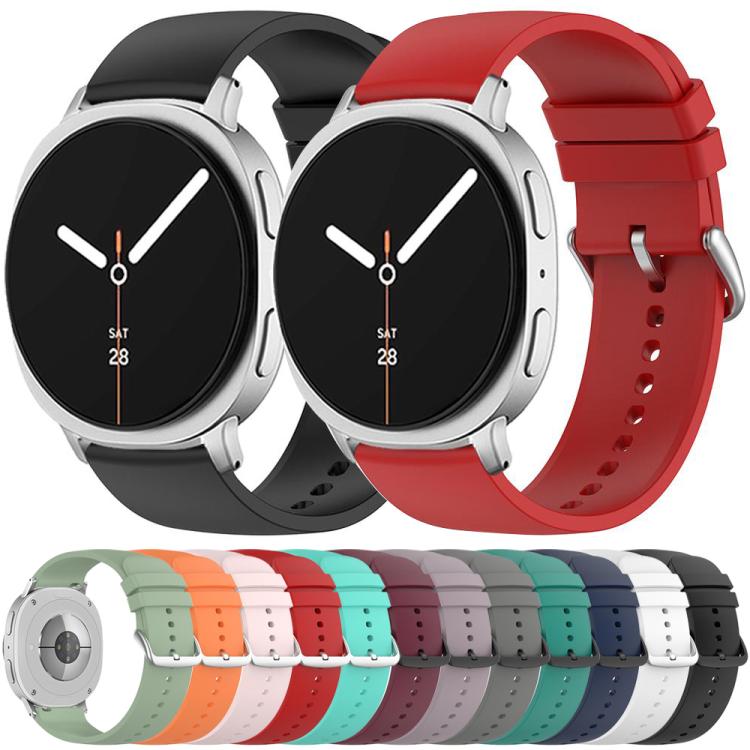 For Samsung Galaxy Watch8 / Watch8 Classic Round Tail Silicone Watch Band(Midnight Blue) - free shipping - PMC TechLife - Order now!