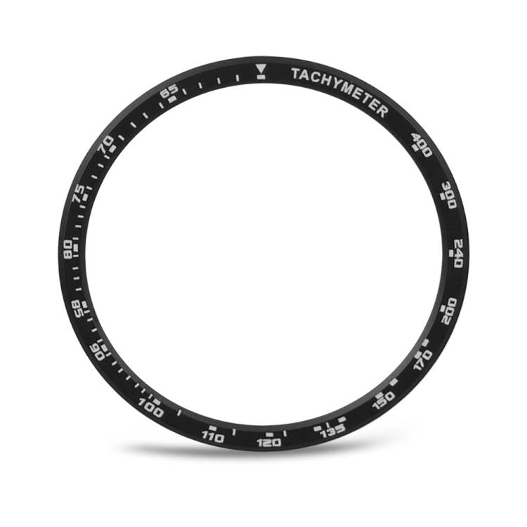 For Samsung Galaxy Watch8 40mm Speed Bezel and Solid Color Stitched Silicone Watch Band(Midnight Blue Black) - free shipping - PMC TechLife - Order now!