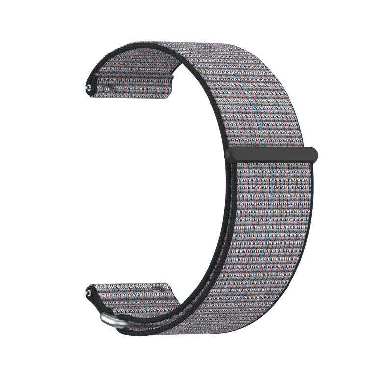 For Garmin Venu X1 Two Section Metal Ring Nylon Hook and Loop Fastener Watch Band(Lava) - free shipping - PMC TechLife - Order now!