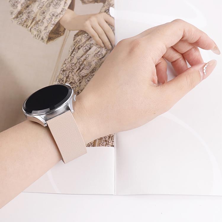 20mm Lychee Texture Soft Magnetic Silicone Watch Band(Green) - free shipping - PMC TechLife - Order now!