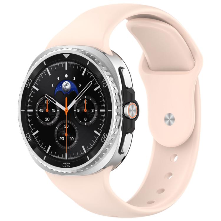 For Samsung Galaxy Watch8 / Watch8 Classic Reverse Buckle Silicone Watch Band(Pink) - free shipping - PMC TechLife - Order now!