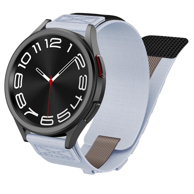 22mm Universal Braided Cord Nylon Hook and Loop Fastener Watch Band(Gray) - free shipping - PMC TechLife - Order now!