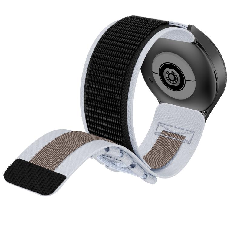 22mm Universal Braided Cord Nylon Hook and Loop Fastener Watch Band(Gray) - free shipping - PMC TechLife - Order now!