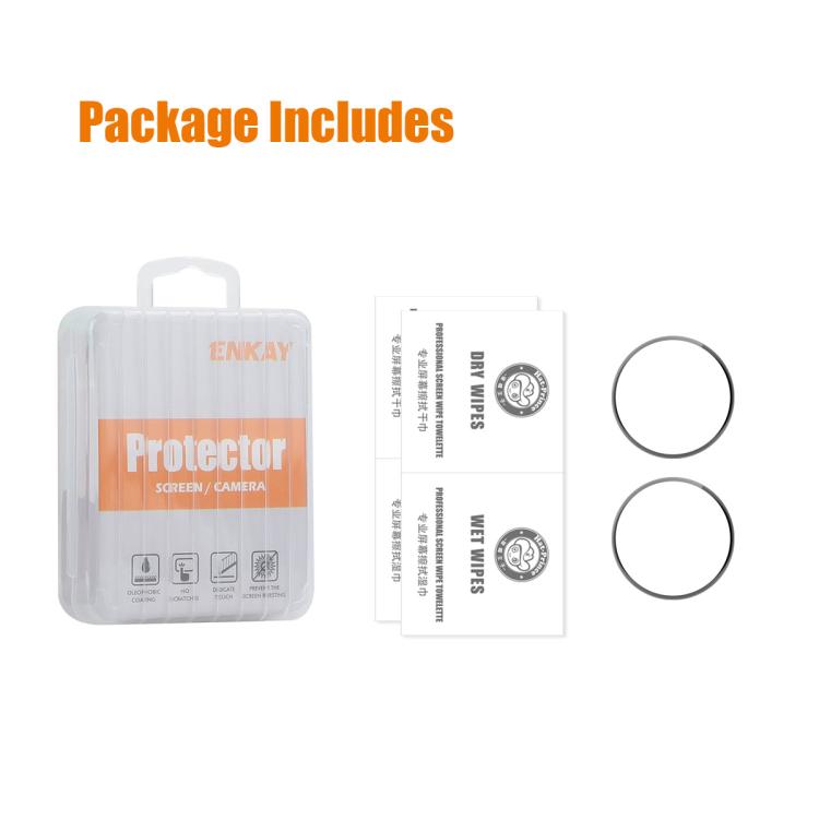For OnePlus Watch 3 46mm 2pcs ENKAY 3D Full Coverage Soft PC Edge PMMA HD Screen Protector Film - free shipping - PMC TechLife - Order now!