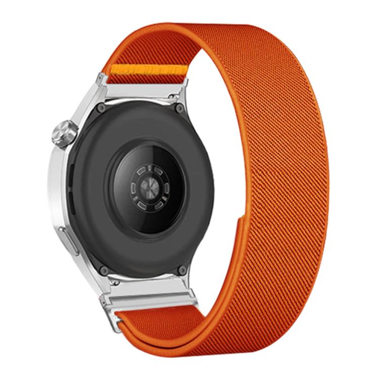 18mm Adjustable Single Loop Elastic Nylon Watch Band(Orange) - free shipping - PMC TechLife - Order now!