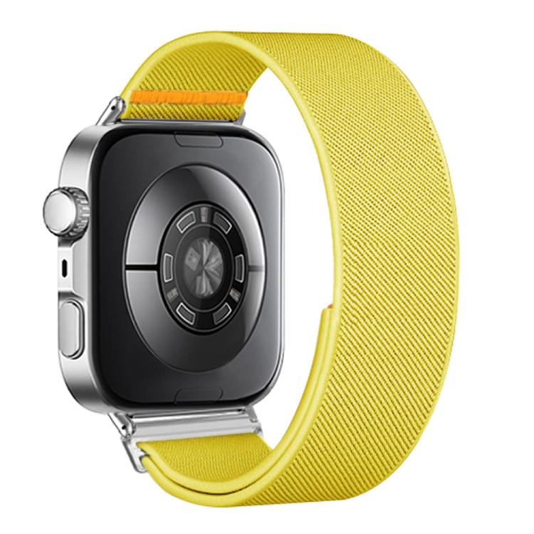 For Huawei Watch Fit3 / Fit4 / Fit4 Pro Adjustable Single Loop Elastic Nylon Watch Band(Yellow) - free shipping - PMC TechLife - Order now!