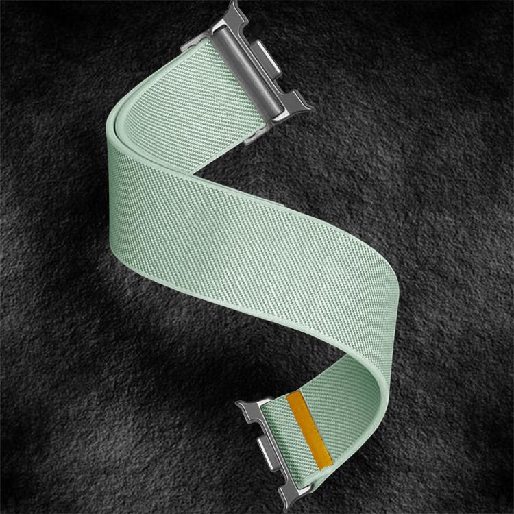 For Samsung Galaxy Watch8 / Watch8 Classic Adjustable Single Loop Elastic Nylon Watch Band(Mint Green) - free shipping - PMC TechLife - Order now!