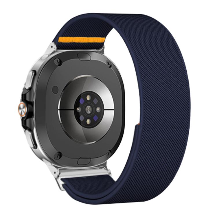 For Samsung Galaxy Watch8 / Watch8 Classic Adjustable Single Loop Elastic Nylon Watch Band(Dark Blue) - free shipping - PMC TechLife - Order now!