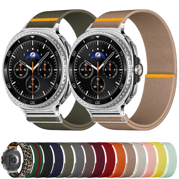 For Samsung Galaxy Watch8 / Watch8 Classic Adjustable Single Loop Elastic Nylon Watch Band(Mint Green) - free shipping - PMC TechLife - Order now!