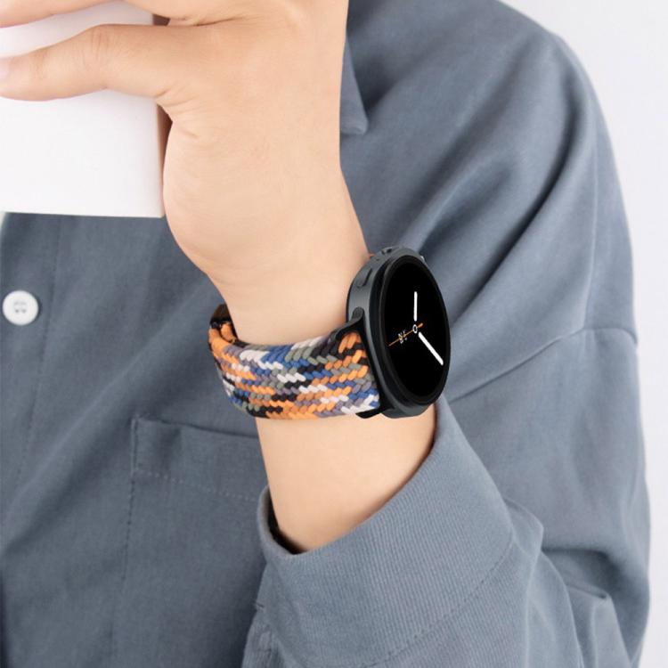 For Samsung Galaxy Watch8 / Watch8 Classic Loop Magnetic Buckle Braided Nylon Watch Band(Space Gray) - free shipping - PMC TechLife - Order now!