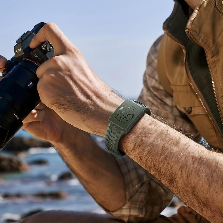 For WHOOP 4.0  Integrated TPU Watch Band(Army Green) - free shipping - PMC TechLife - Order now!