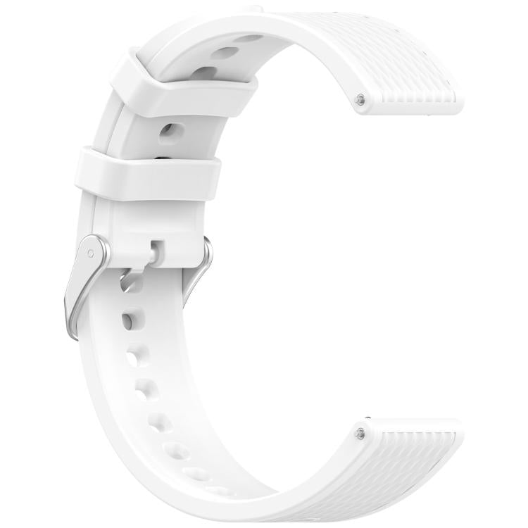 For OnePlus Watch 3 43mm Rhombic Texture Groove Silicone Watch Band(White) - free shipping - PMC TechLife - Order now!