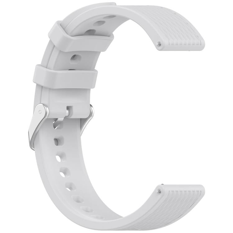 For OnePlus Watch 3 43mm Rhombic Texture Groove Silicone Watch Band(Gray) - free shipping - PMC TechLife - Order now!