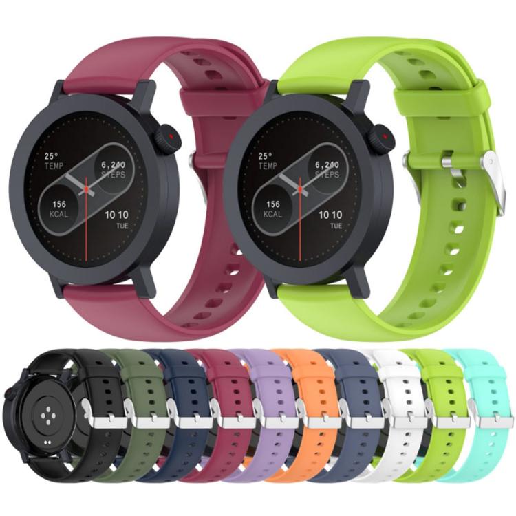 For CMF Watch 3 Pro / CMF Watch Pro2 Solid Color Silicone Watch Band(Orange) - free shipping - PMC TechLife - Order now!